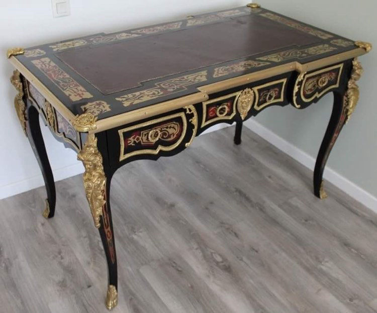 Restauration d'un bureau de style Napoleon III